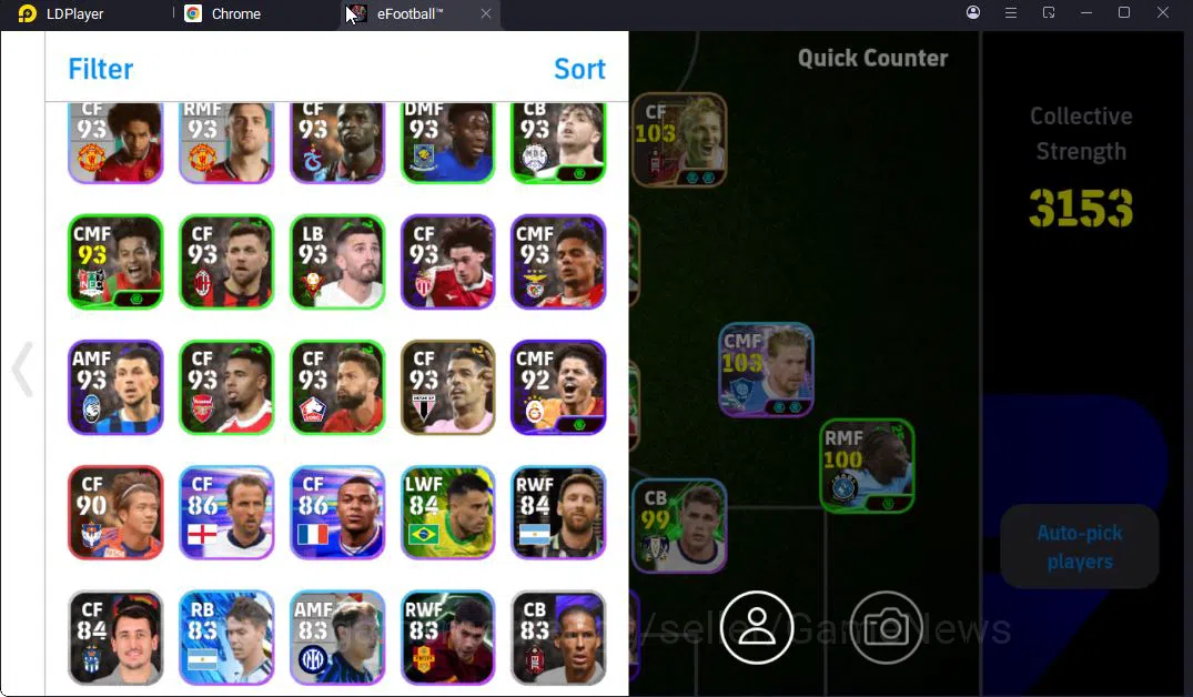 eFootball Accounts Mobile|Big Time Rivaldo,Kevin De Bruyn(Phenom Pass image 3