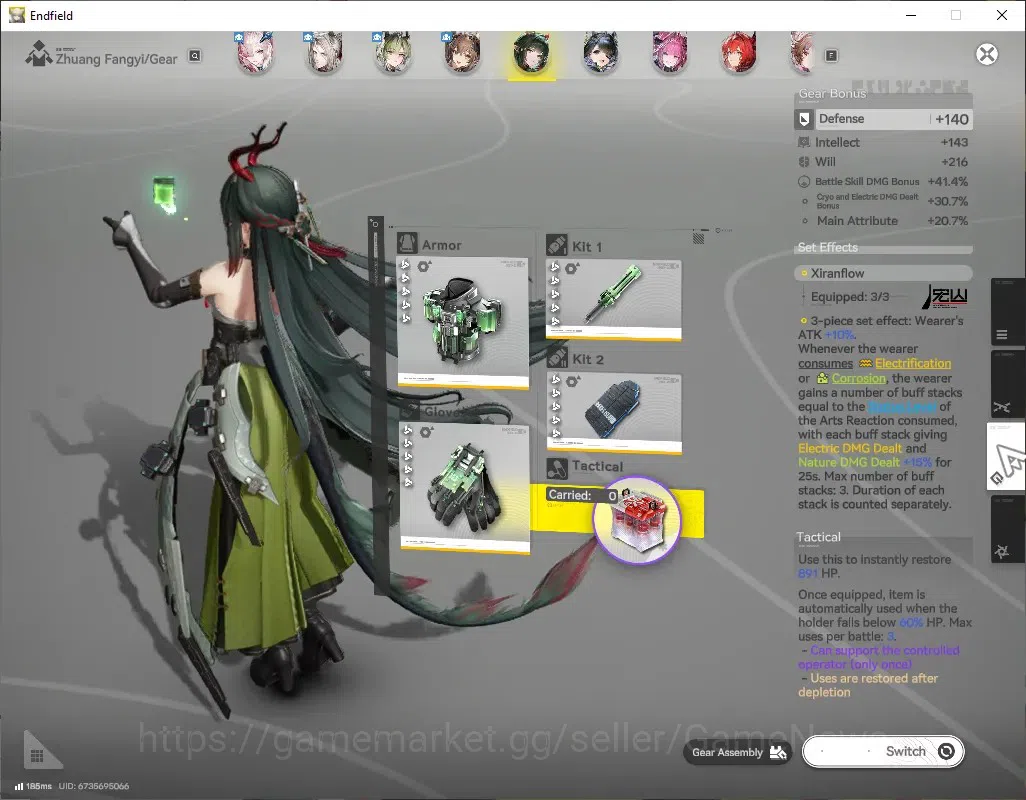 Arknights: Endfield Accounts NA/EU|Lv60|30K ORU,300 Ori|12 SSR|[Mi Fu,Gilberta, image 12