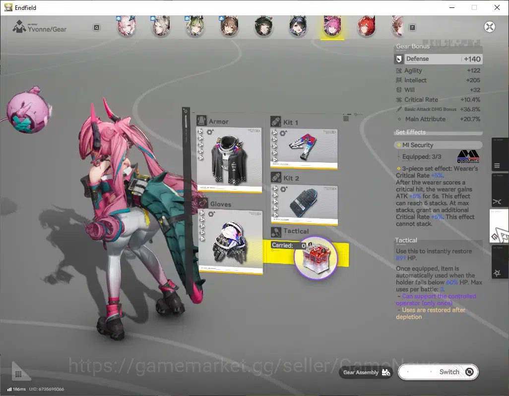 Arknights: Endfield Accounts NA/EU|Lv60|30K ORU,300 Ori|12 SSR|[Mi Fu,Gilberta, image 20