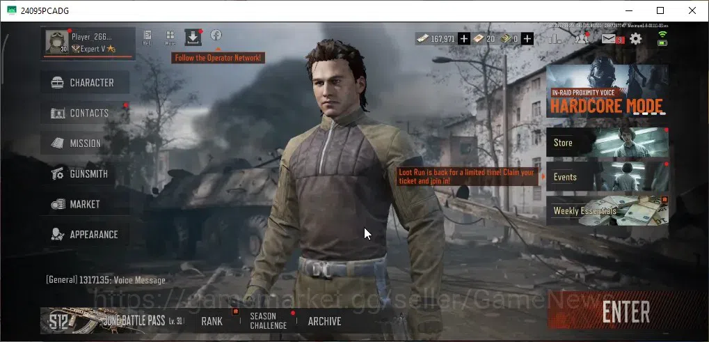 Arena Breakout Accounts MOBILE|Lv30|SV 18.7M|CV 16M|QS AKS-74U&DP-12,SS SC image 1