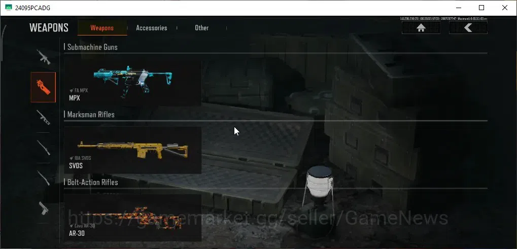 Arena Breakout Accounts MOBILE|Lv30|SV 18.7M|CV 16M|QS AKS-74U&DP-12,SS SC image 7