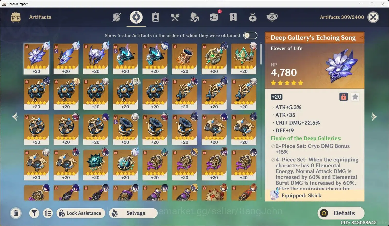Genshin Impact Accounts ASIA |13 Limit , NO sign|Limit Alercchino,Kazuha,S image 14