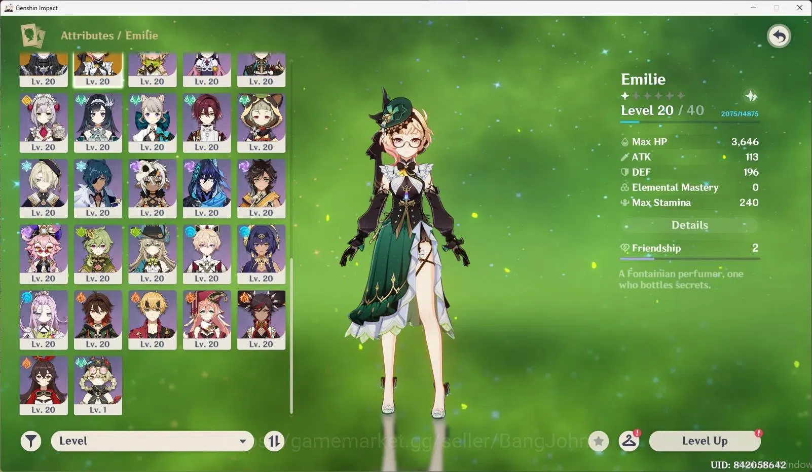 Genshin Impact Accounts ASIA |13 Limit , NO sign|Limit Alercchino,Kazuha,S image 16