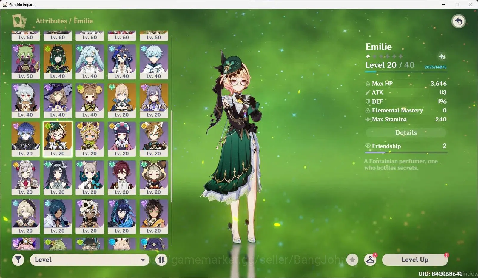 Genshin Impact Accounts ASIA |13 Limit , NO sign|Limit Alercchino,Kazuha,S image 17