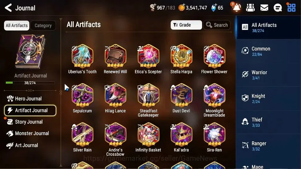 Epic Seven Accounts GLOBAL|UnVerif|3 ML(Straze,SP Politis,NC Landy)+Se image 6