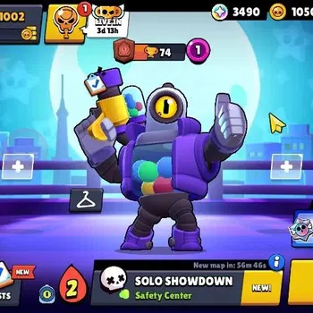 Brawl Stars Accounts 1002 Trophy|16 Brawlers 4 Max Lvl [Willow,Edgar,Shelly]|1 Legends Skins [Starr Patrol Amber] 1 Epic|CN