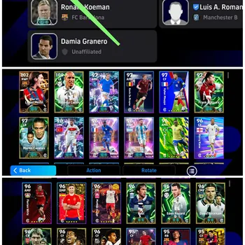eFootball Accounts Legends & Iconic Players Android Coin Available 6,500+➤Leo Messi 109➤Robarto Carlos 105➤Kevin de Bruyne