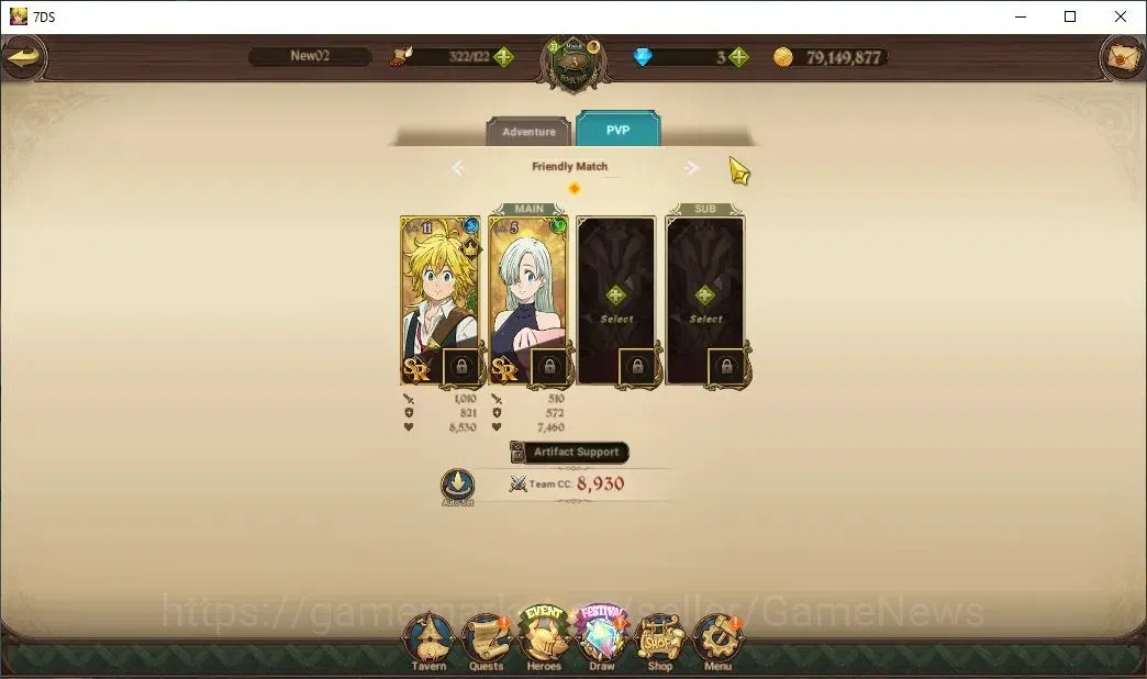 The Seven Deadly Sins: Grand Cross Accounts Global|309K CC|5 UR|Nemesis Meliodas,Merlin & Esca image 7