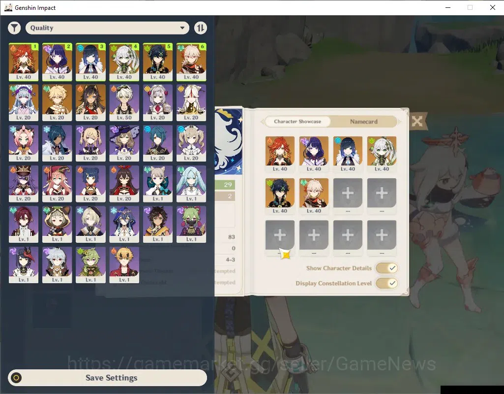 Genshin Impact Accounts ASIA|AR 29|6 Limited + 3 (*5 Weapon)|Mavu,Raiden,Y image 2
