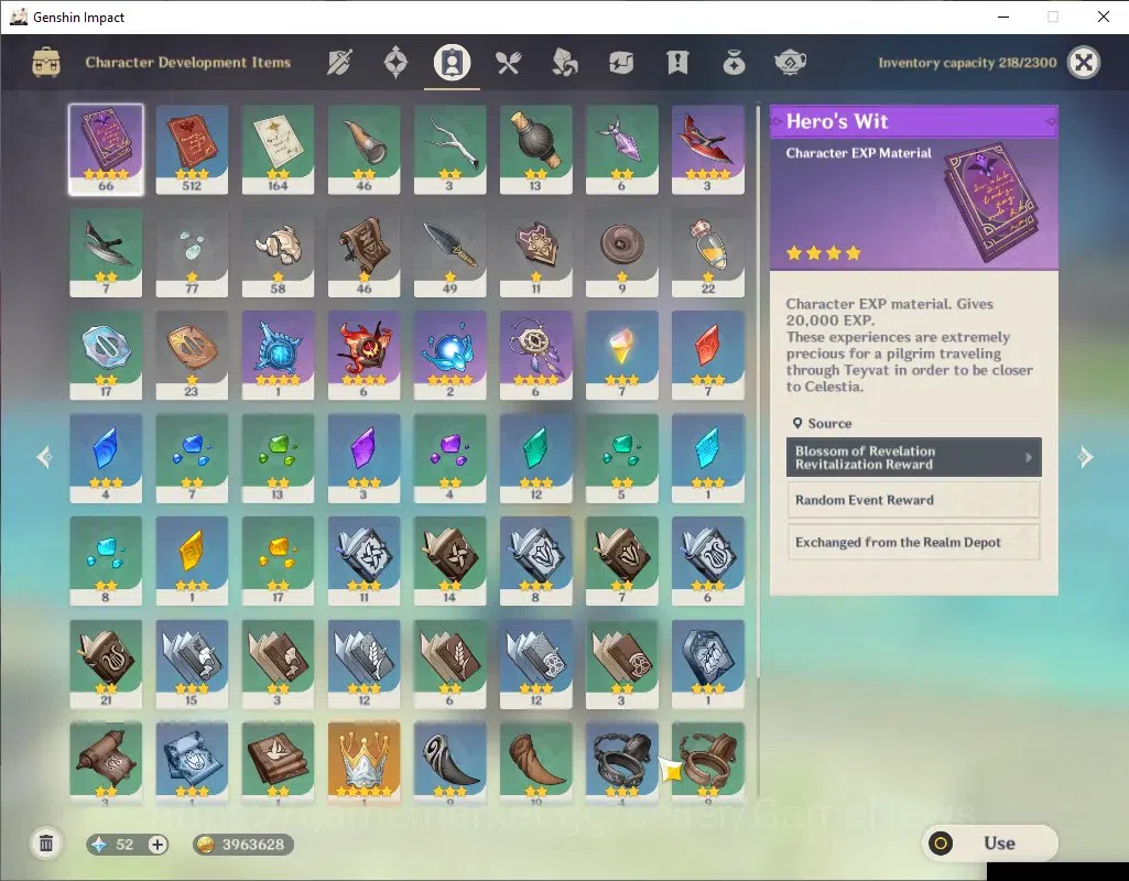 Genshin Impact Accounts ASIA|AR 29|6 Limited + 3 (*5 Weapon)|Mavu,Raiden,Y image 5
