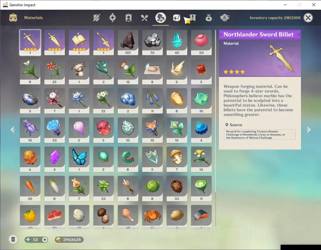 Genshin Impact Accounts ASIA|AR 29|6 Limited + 3 (*5 Weapon)|Mavu,Raiden,Y image 6