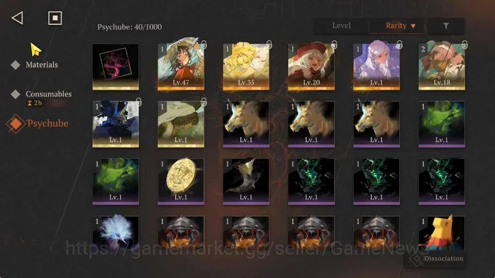 Reverse: 1999 Accounts GLOBAL|Lv29|10 Unilog|7(*6Crew)(2Limit)|[PaperHero image 8
