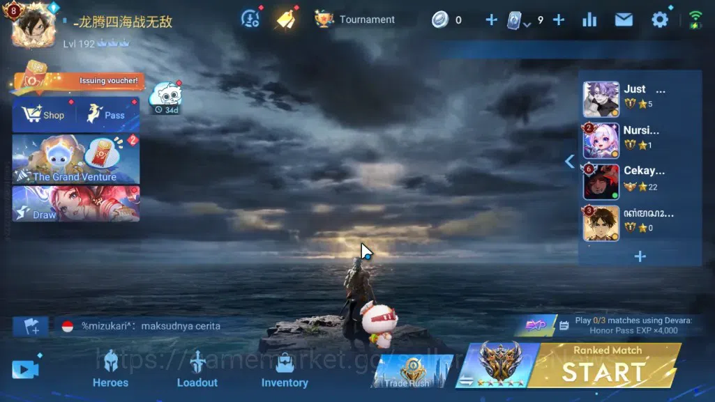 Honor of Kings Accounts Hero113 Skin301|Nobi 8|Flawless(Daji,LadyZhen,Mai) image 1
