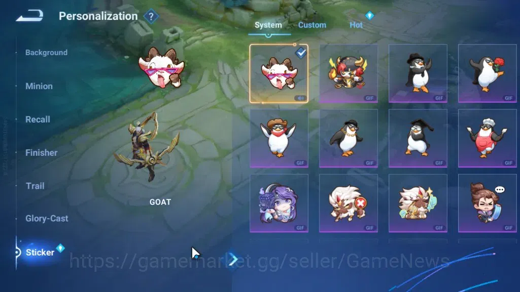 Honor of Kings Accounts Hero113 Skin301|Nobi 8|Flawless(Daji,LadyZhen,Mai) image 13