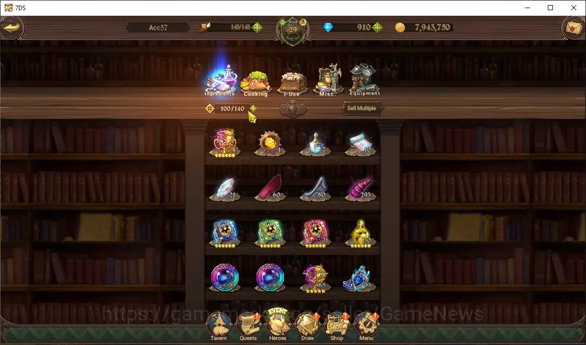 The Seven Deadly Sins: Grand Cross Accounts Global |1,1M CC| Starter Ch 5 | 910+1 Seventh Spri image 11