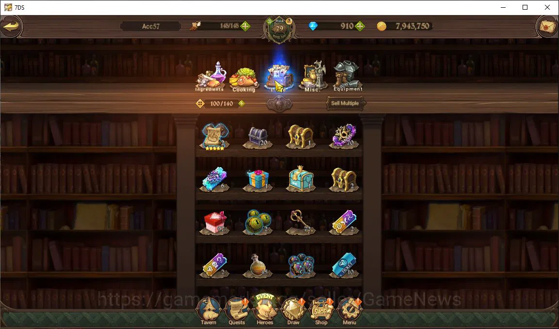 The Seven Deadly Sins: Grand Cross Accounts Global |1,1M CC| Starter Ch 5 | 910+1 Seventh Spri image 13