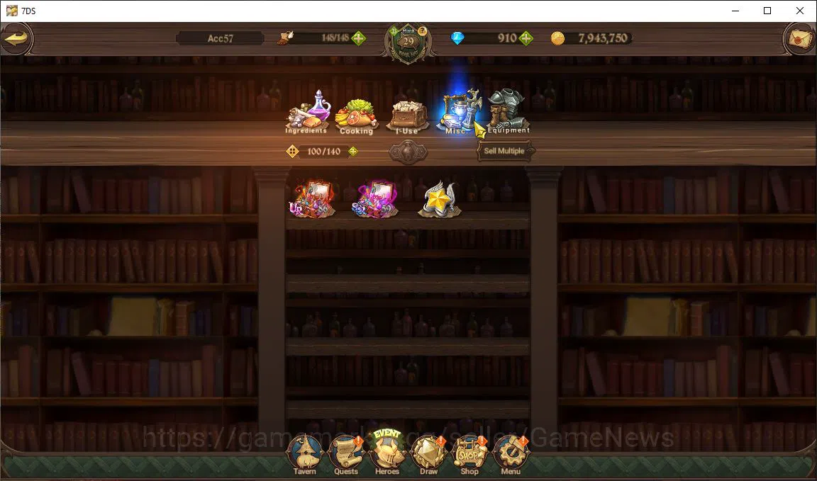 The Seven Deadly Sins: Grand Cross Accounts Global |1,1M CC| Starter Ch 5 | 910+1 Seventh Spri image 14