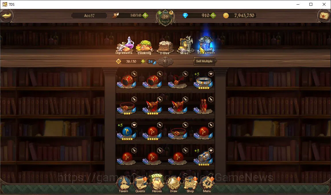 The Seven Deadly Sins: Grand Cross Accounts Global |1,1M CC| Starter Ch 5 | 910+1 Seventh Spri image 15