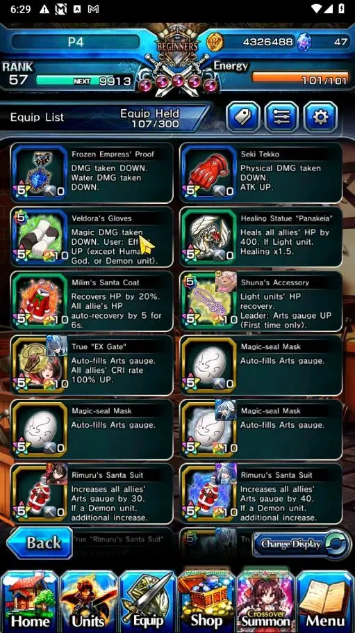 Grand Summoners Accounts Global|Rank 57|12 Ascend+3 TW|[Inumuta,RR Rimuru,S image 13