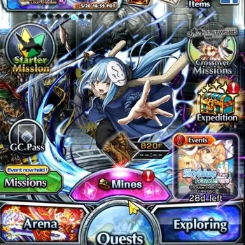 Grand Summoners End-Game Global|Rank 57|12 Ascend+3 TW|[Inumuta,RR Rimuru,S image 1