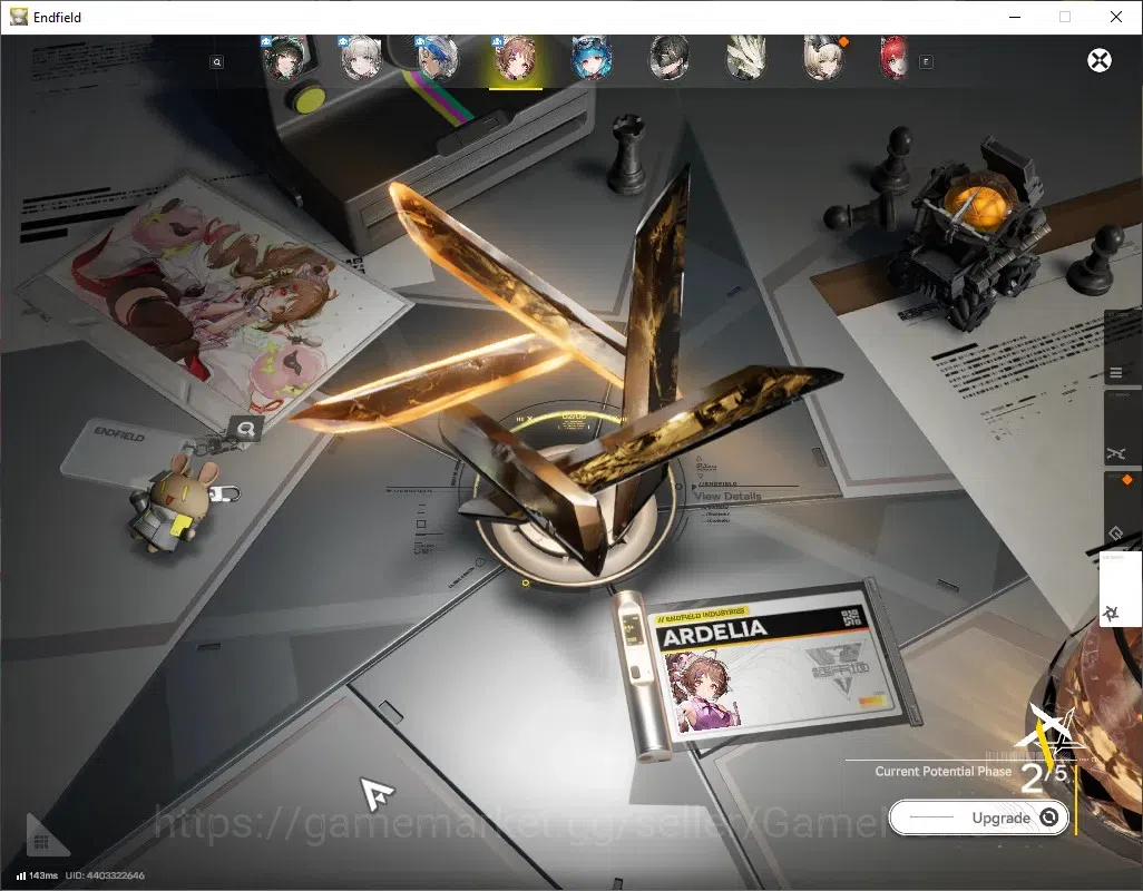 Arknights: Endfield Accounts ASIA|Lv 28|4 SSR (2 Limited) + 6 (6* Weapon) + 1 Weapon Supply|Zhuang 6