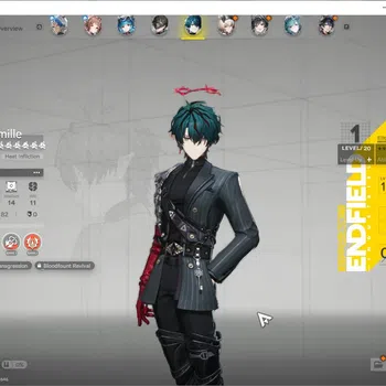 Arknights: Endfield Accounts ASIA|Lv 28|4 SSR (2 Limited) + 6 (6* Weapon) + 1 Weapon Supply|Zhuang