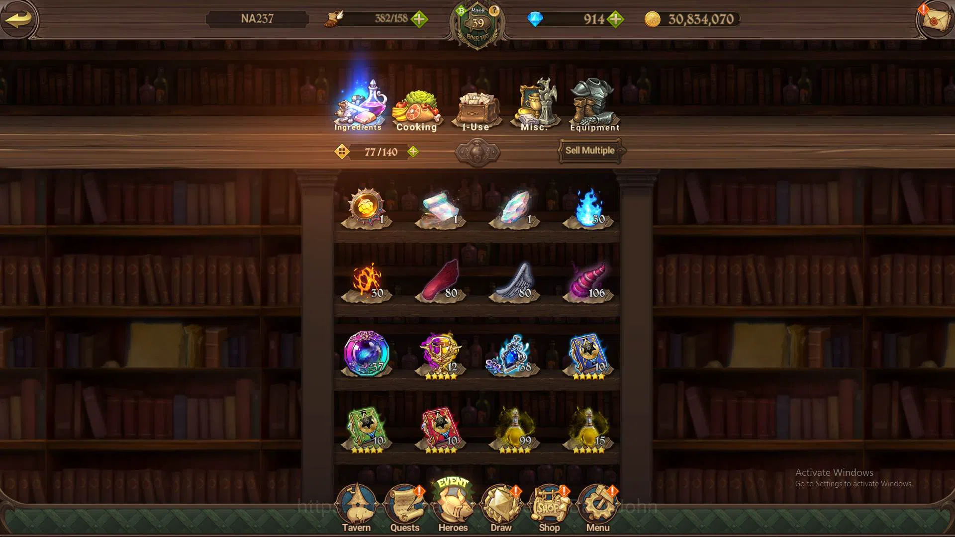 The Seven Deadly Sins: Grand Cross Accounts Others GLOBAL|879K CC|DM 914|UR meta Salos & DKM,etc|More Detail Check SS|7DS365B 4