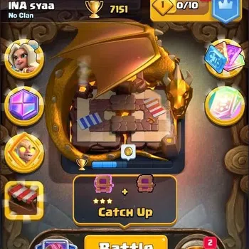 Clash Royale Accounts High-End Trophy 7151|CL 1170|KTL 12|119 Cards|6 Champ|2 Hero|7 Evo|Arena 19|31 Gems + 45K