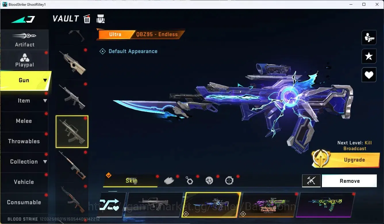 Blood Strike Accounts ASIA|EVOLVED,FAL|COLLAB,FAL,KAR98K|LIMITED,MP7,RPK image 19