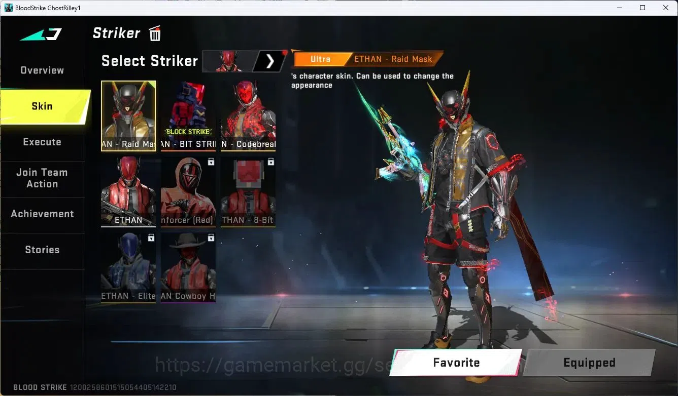 Blood Strike Accounts ASIA|EVOLVED,FAL|COLLAB,FAL,KAR98K|LIMITED,MP7,RPK image 5