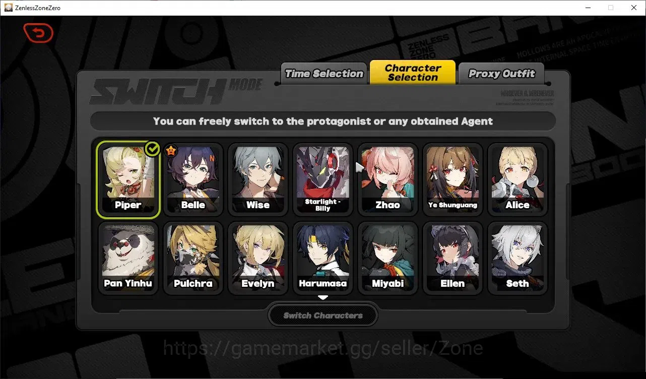 Zenless Zone Zero Accounts Starter ASIA|IK 54|1K Polyc+39 EMT|8 Limited[Shunguang+Sign,S 2