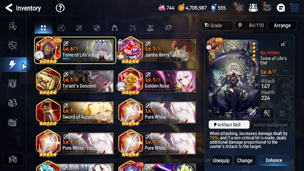 Epic Seven Accounts GLOBAL Unverif|13 ML(SN Yulha,NM Luna,Belian,SS Vi image 3