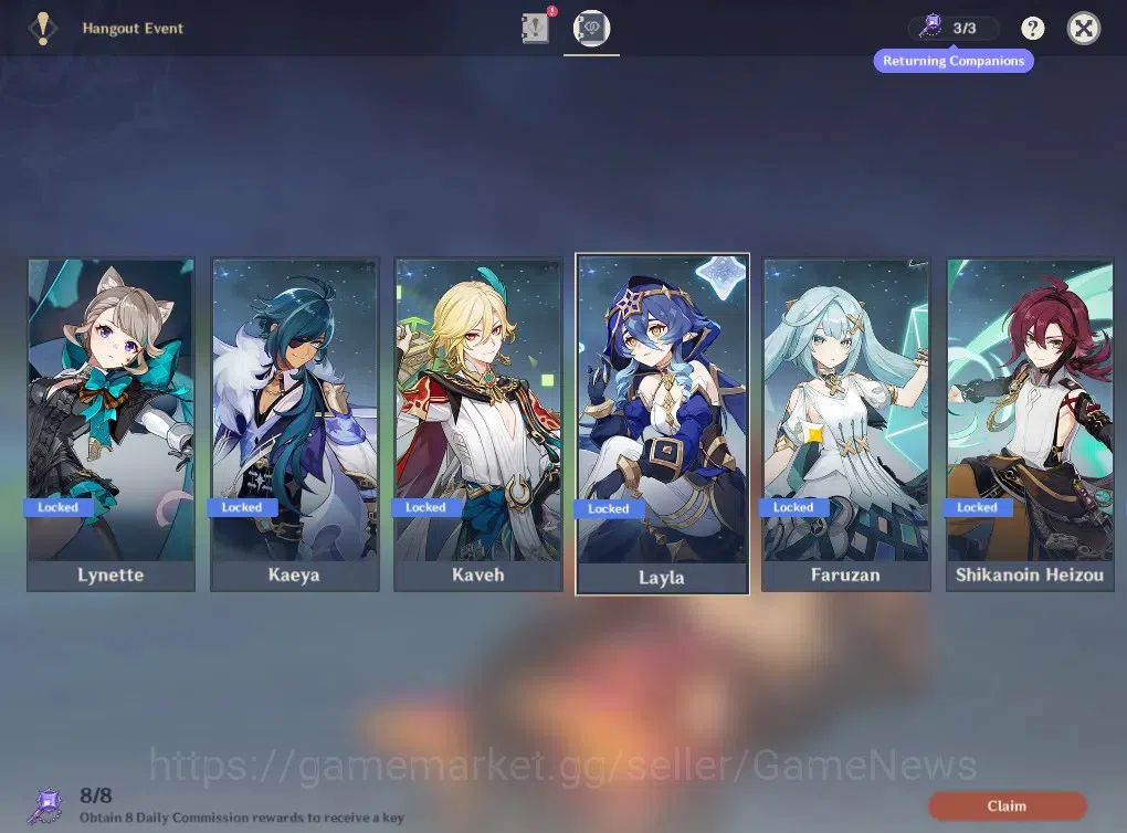 Genshin Impact Accounts ASIA|AR 57|11 Limited +2(*1Weapon)|Mavuika,Raiden+ image 15