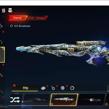 Blood Strike Accounts Others ASIA|ETERNAL M700 Seraph Lv2|Ultra FAL Luchador Lv5,Kraken Purple Lightning,Raid Mask|Log
