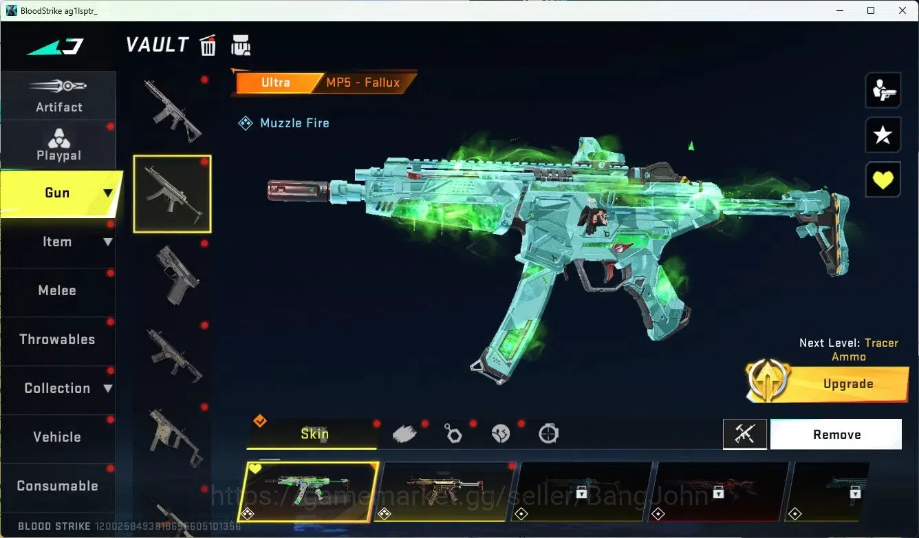 Blood Strike Accounts ASIA|COLLAB=KAR98K,MCX,SCAR,|LIMITED=URB,MP155,AR9 image 12