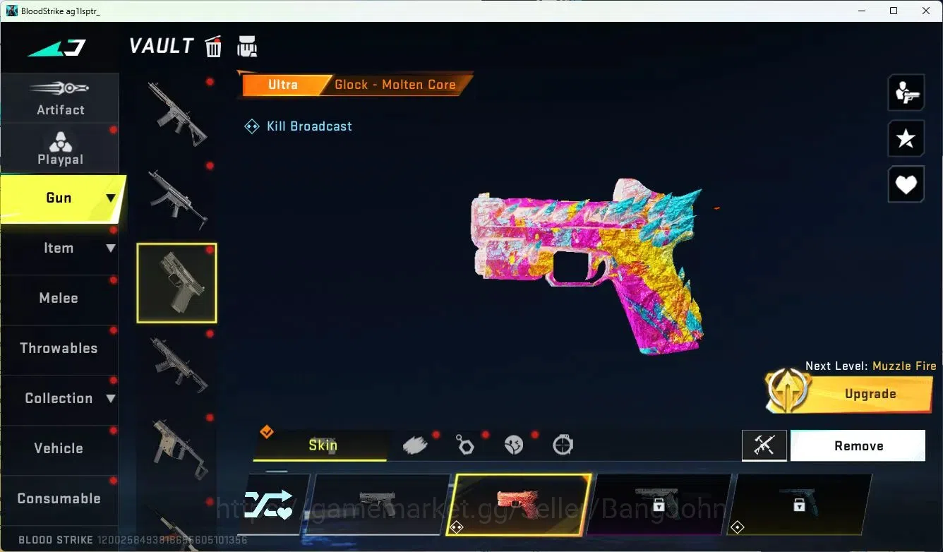 Blood Strike Accounts ASIA|COLLAB=KAR98K,MCX,SCAR,|LIMITED=URB,MP155,AR9 image 13