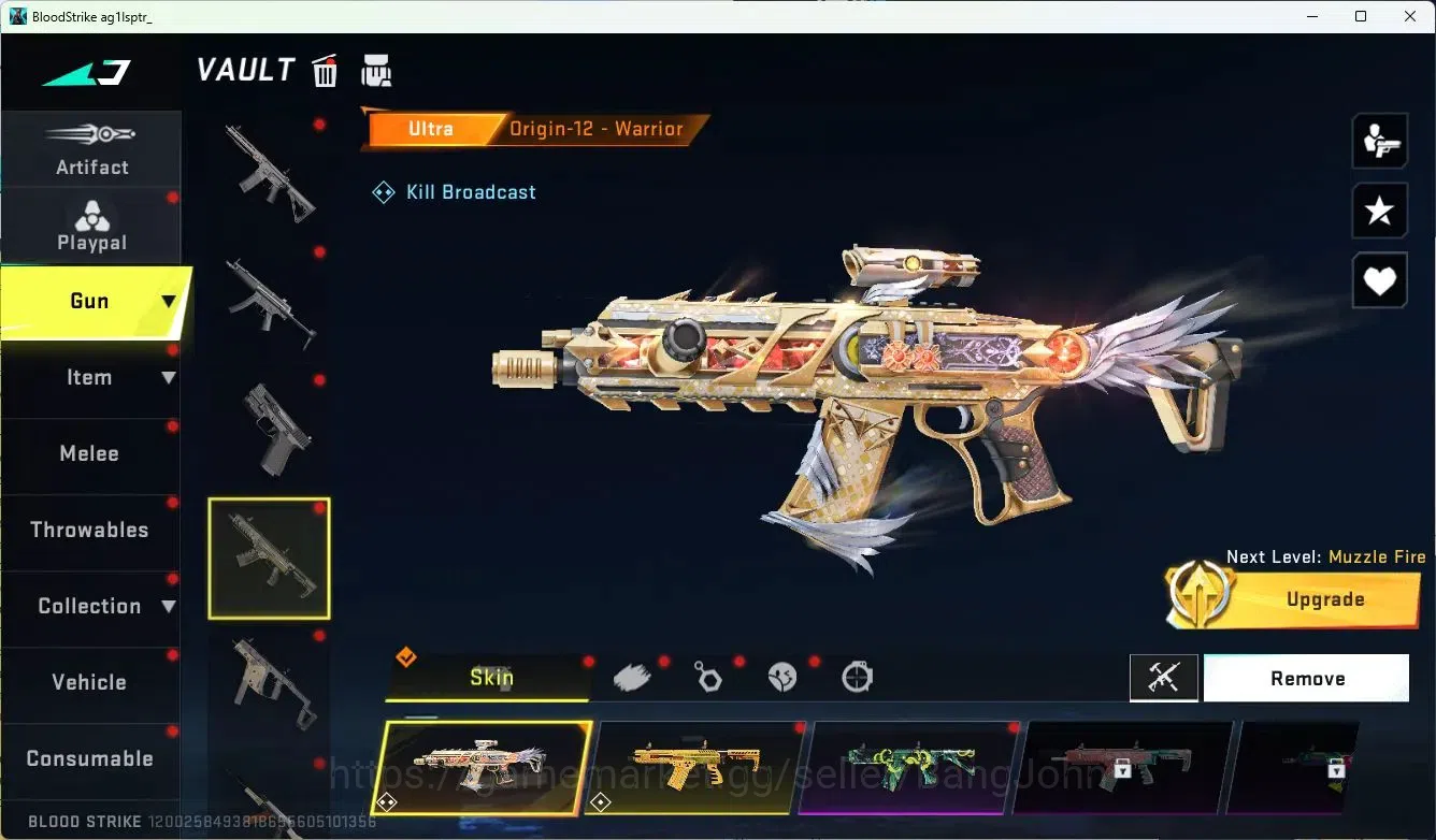 Blood Strike Accounts ASIA|COLLAB=KAR98K,MCX,SCAR,|LIMITED=URB,MP155,AR9 image 14