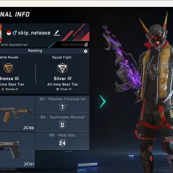 Blood Strike Accounts Others ASIA |1 Eternal Gun: QBZ95-Whisper|4 Legendary Gun|Ultra Ethan-Raid Mask|Check SS BS2619B
