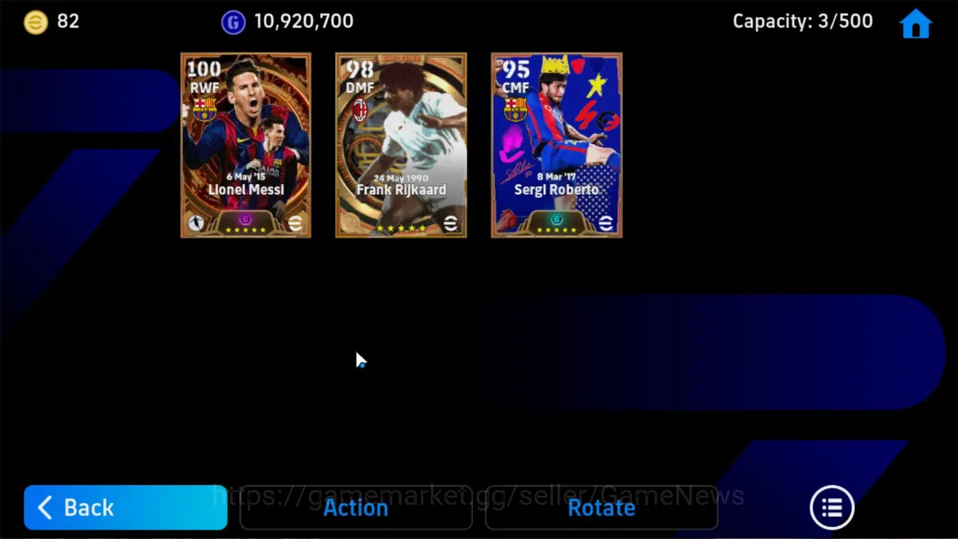 eFootball Accounts Android|Big Time Lionel Messi 6 May'15,Frank Rijka image 12