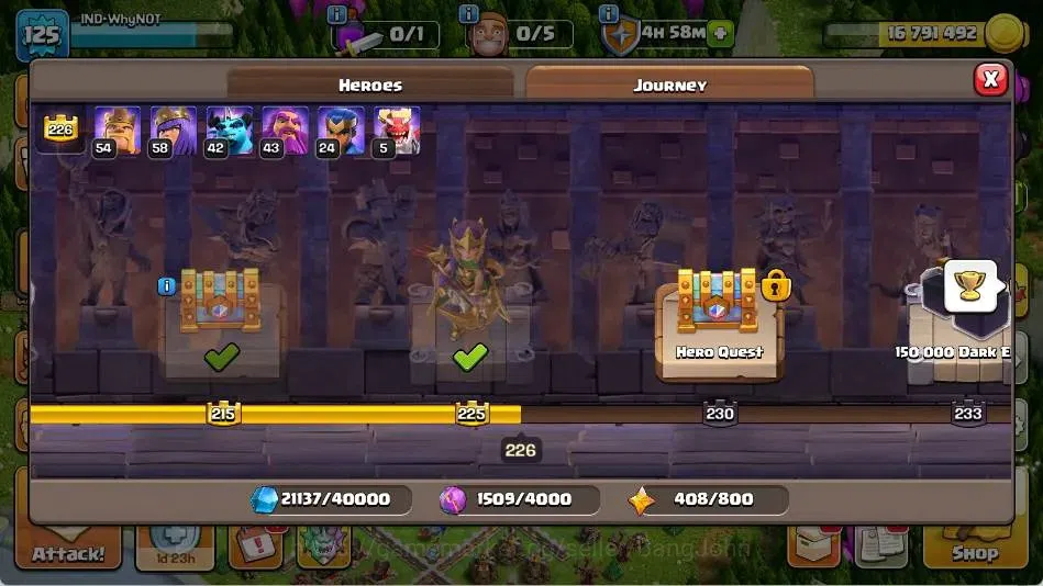 Clash of Clans Accounts Global |TH 15-BH 5|LVL 125|BK 54,AQ 58,MP 42,GW 43 image 10