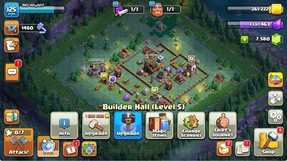 Clash of Clans Accounts Global |TH 15-BH 5|LVL 125|BK 54,AQ 58,MP 42,GW 43 image 19