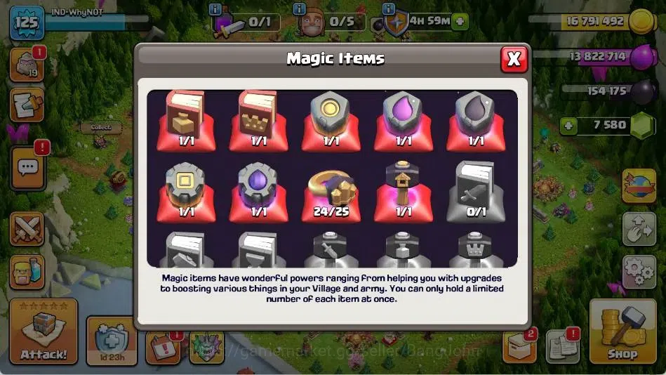 Clash of Clans Accounts Global |TH 15-BH 5|LVL 125|BK 54,AQ 58,MP 42,GW 43 image 4