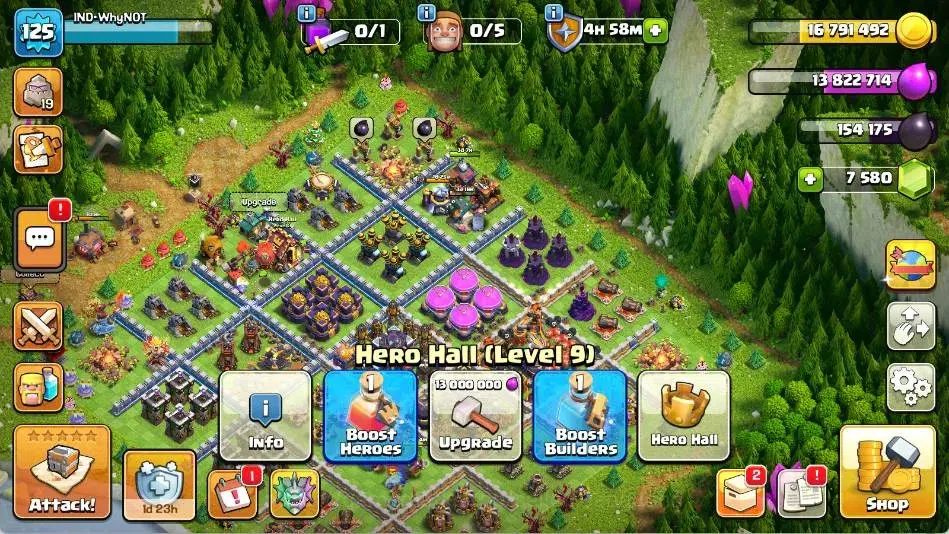 Clash of Clans Accounts Global |TH 15-BH 5|LVL 125|BK 54,AQ 58,MP 42,GW 43 image 7