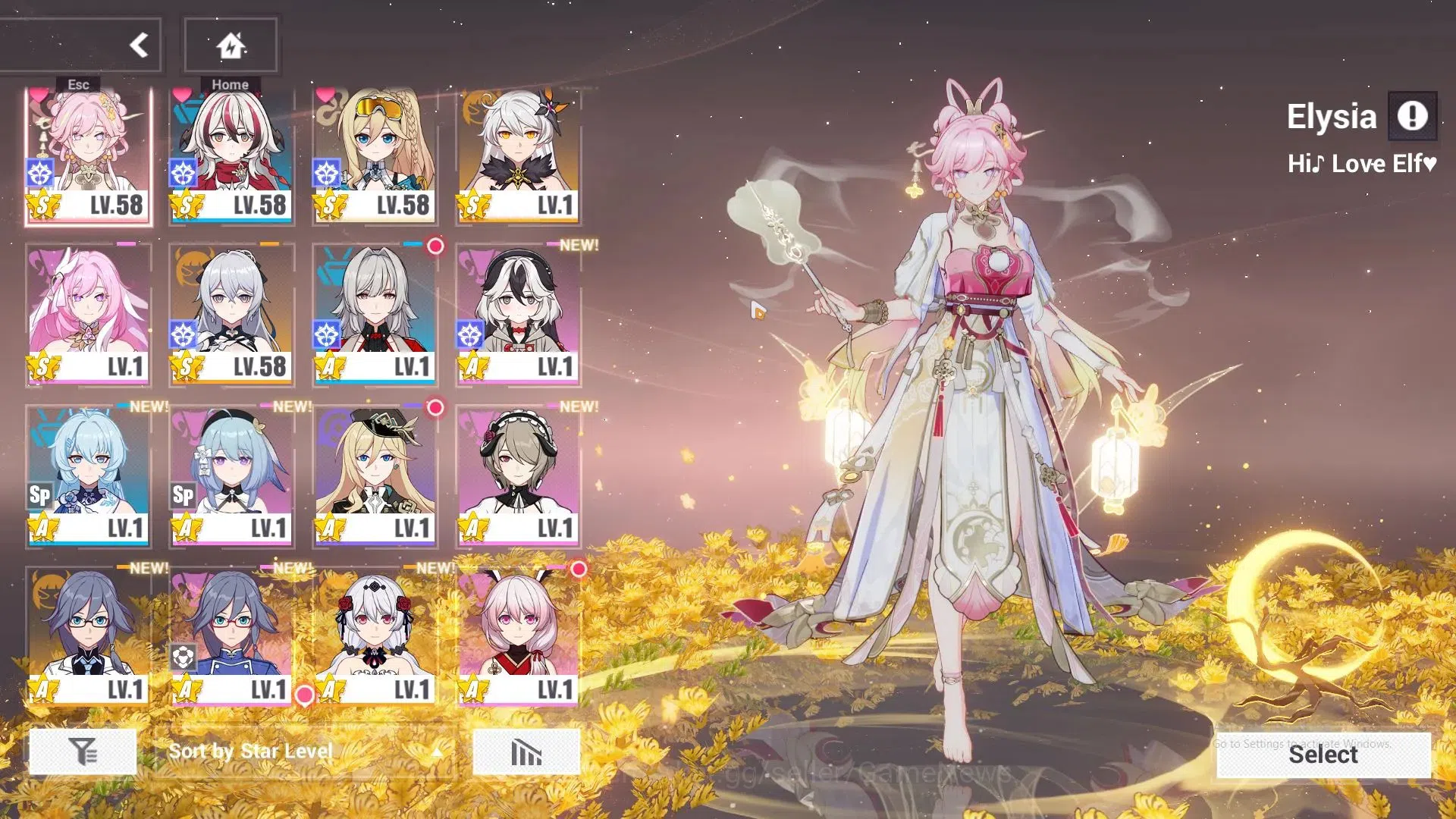 Honkai Impact 3rd Accounts SEA Lv58|2,8K Crys|4 Fullset|Elysia Hi Love Elf 4/ image 3