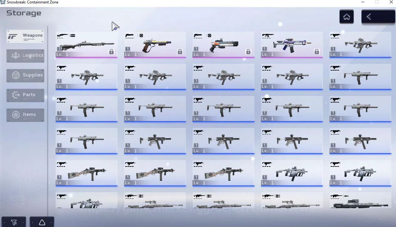 Snowbreak: Containment Zone Accounts SEA | Lv 5 | Starter Box Limit SSR And Weapon + 3 Char SSR (Riptide,Nightglow,Winter 3
