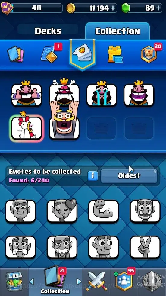Clash Royale Accounts Lvl 411|KTL 10|Trophy 3199|Card 53|1 Hero 3 EVO| 9 image 10