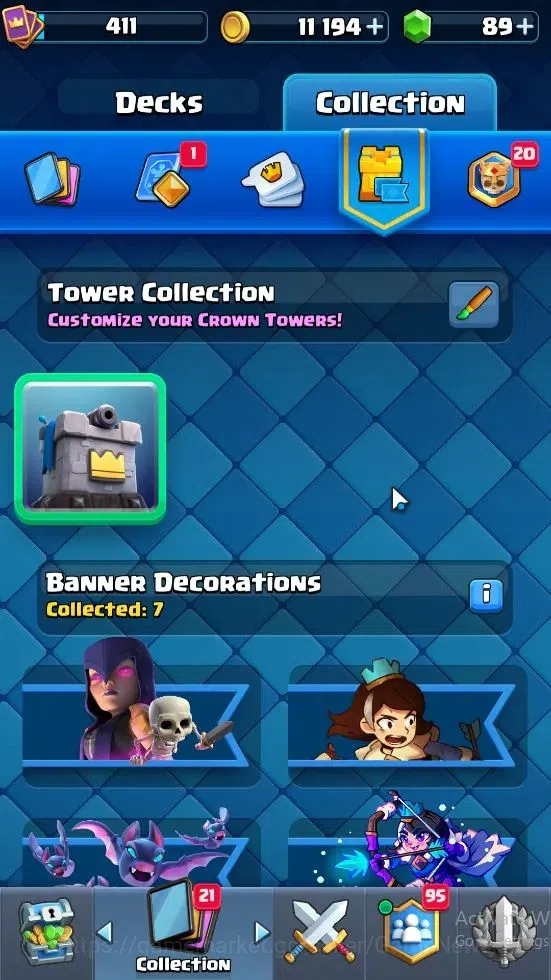 Clash Royale Accounts Lvl 411|KTL 10|Trophy 3199|Card 53|1 Hero 3 EVO| 9 image 11
