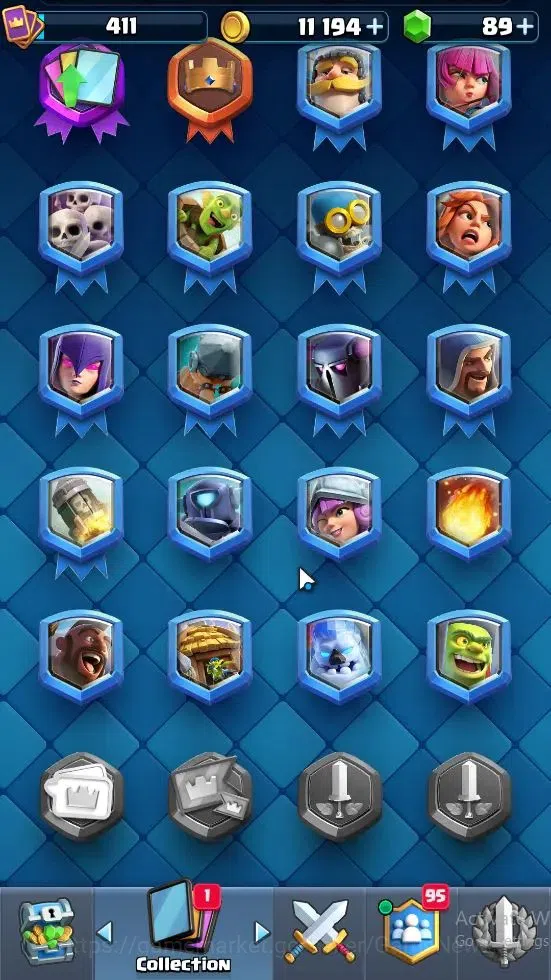 Clash Royale Accounts Lvl 411|KTL 10|Trophy 3199|Card 53|1 Hero 3 EVO| 9 image 13