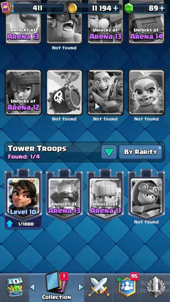 Clash Royale Accounts Lvl 411|KTL 10|Trophy 3199|Card 53|1 Hero 3 EVO| 9 image 14