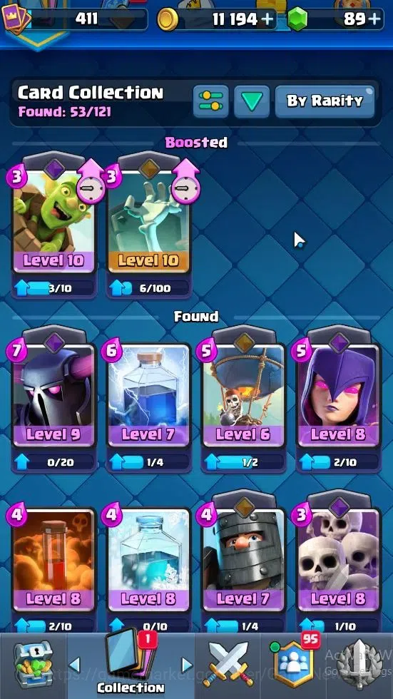 Clash Royale Accounts Lvl 411|KTL 10|Trophy 3199|Card 53|1 Hero 3 EVO| 9 image 15